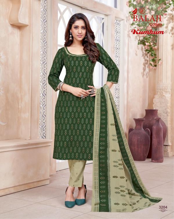 Balaji Kumkum Vol-32 Designer Kurti Bottom With Dupatta